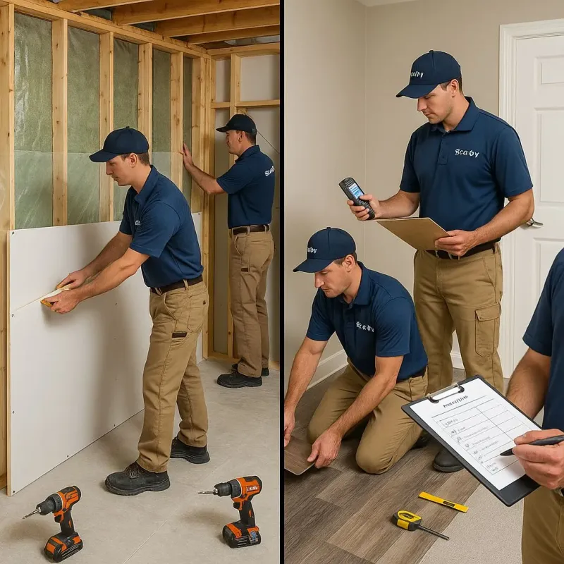 Repairs and Reconstruction process in Opp, AL